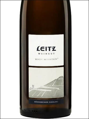фото Leitz Riesling Magic Mountain trocken Ляйтц Рислинг Меджик Маунтен трокен Германия вино белое