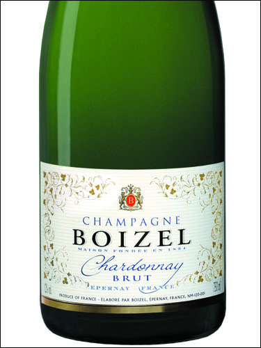 фото Champagne Boizel Chardonnay Brut Шампанское Буазель Шардоне Брют Франция вино белое