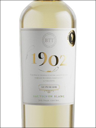 фото 1902 Sauvignon Blanc Superior 1902 Совиньон Блан Супериор Чили вино белое