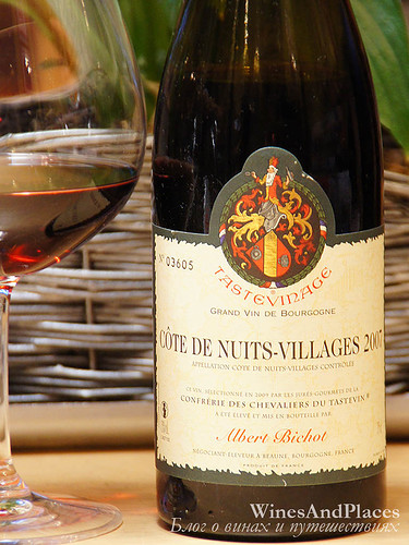 фото Albert Bichot Tastevinage AOC Cote de Nuits-Villages Кот-де-Нюи Вилляж Таствинтаж Альбер Бишо Франция вино красное