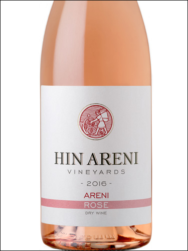 фото Hin Areni Vineyards Areni Rose Dry Ин Арени Виньярдс Арени розовое сухое Армения вино розовое