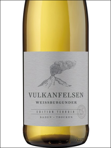 фото Vulkanfelsen Weissburgunder Trocken Baden Вульканфельзен Вайсбургундер Трокен Баден Германия вино белое