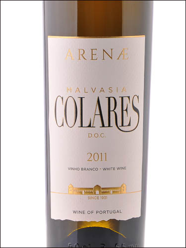 фото Arenae Malvasia Colares DOC Аренаи Мальвазия Колареш Португалия вино белое