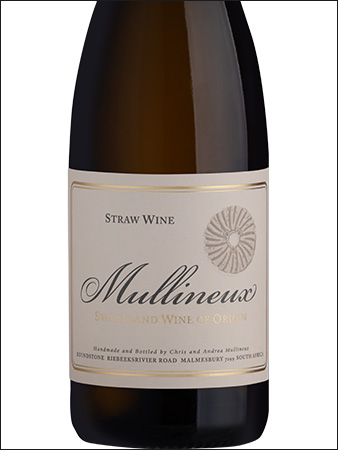 фото Mullineux Straw Wine Мёлинью соломенное вино ЮАР вино белое