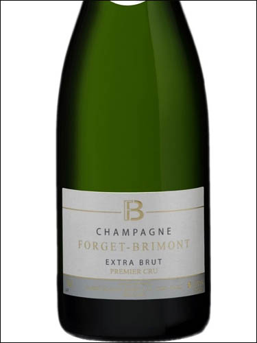 фото Champagne Forget-Brimont Extra Brut Premier Cru Шампанское Форже-Бримон Экстра Брют Премье Крю Франция вино белое