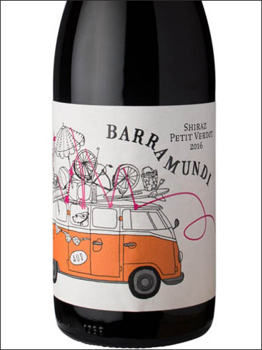 фото Barramundi Shiraz Petit Verdot Баррамунди  Шираз Пти Вердо Австралия вино красное