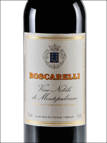 фото Boscarelli Vino Nobile di Montepulciano DOCG Боскарелли Вино Нобиле ди Монтепульчано Италия вино красное