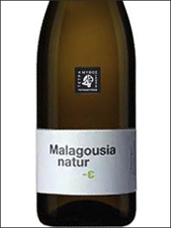 фото Tetramythos Malagousia Nature Тетрамифос Малагузия Натур Греция вино белое