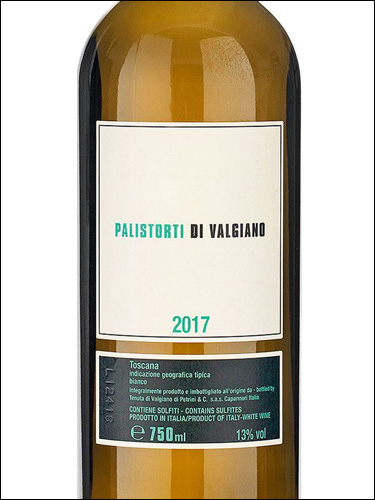 фото Palistorti di Valgiano Bianco Toscana IGT Палисторти ди Вальджано Бьянко Тоскана Италия вино белое