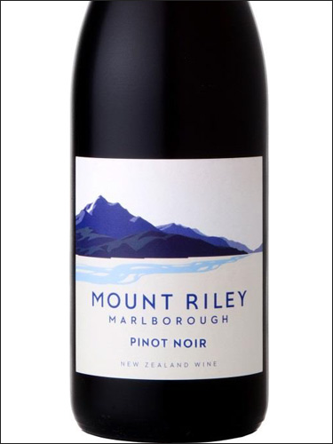 фото Mount Riley Pinot Noir Marlborough Маунт Райли Пино Нуар Мальборо Новая Зеландия вино красное