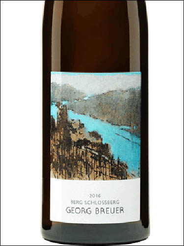 фото Georg Breuer Riesling Berg Schlossberg troken Георг Бройер Рислинг Берг Шлоссберг Германия вино белое
