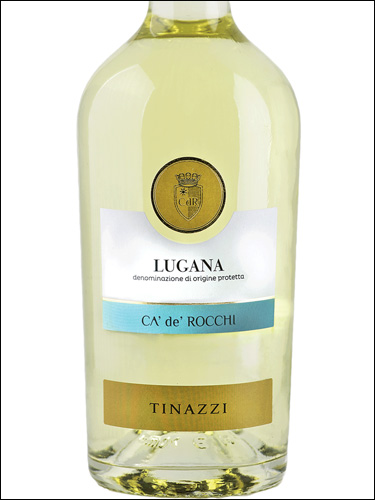 фото  Tinazzi Ca’ de’ Rocchi Lugana DOC Тинацци Ка’ де’ Рокки Лугана Италия вино белое