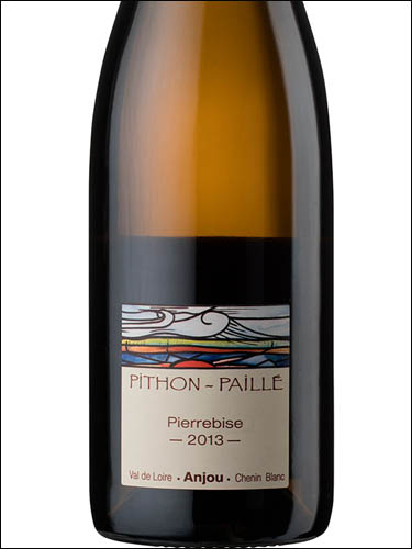 фото Pithon-Paille Pierrebise Chenin Blanc Anjou AOC Питон-Пайе Пьербиз Шенен Блан Анжу Франция вино белое