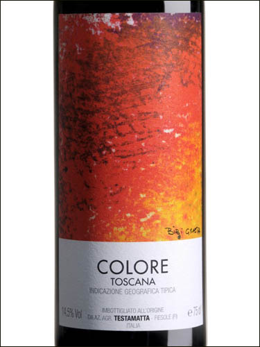 фото Bibi Graetz Colore Toscana IGT Биби Граетц Колоре Тоскана Италия вино красное