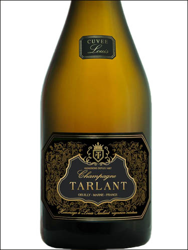 фото Champagne Tarlant Cuvee Louis Brut Nature Шампанское Тарлан Кюве Луи Брют Натюр Франция вино белое