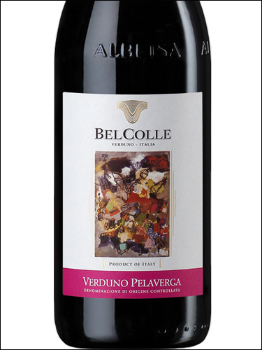 фото Bel Colle Verduno Pelaverga DOC Бель Колле Вердуно Пелаверга Италия вино красное