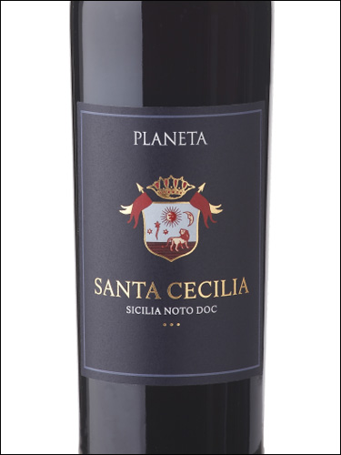 фото Planeta Santa Cecilia Noto DOC Планета Санта Чечилиа Ното Италия вино красное