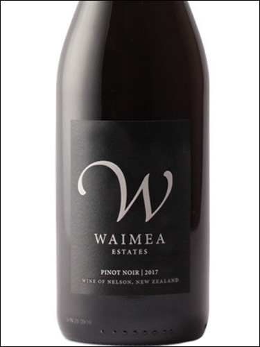 фото Waimea Pinot Noir Nelson Ваймеа Пино Нуар Нельсон Новая Зеландия вино красное