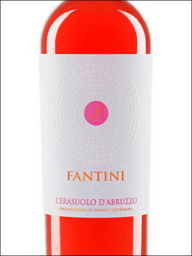 фото Fantini Cerasuolo d’Abruzzo DOC Фантини Черазуоло д’Абруццо Италия вино розовое