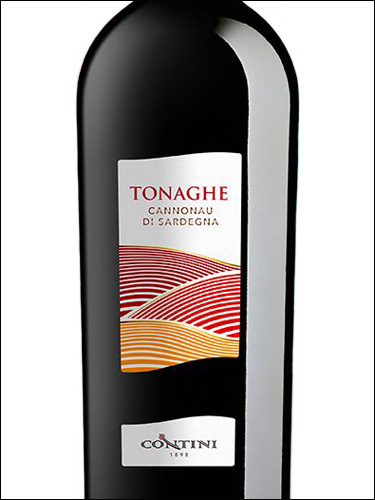 фото Contini Tonaghe Cannonau di Sardegna DOC Контини Тонаге Каннонау ди Сардиния Италия вино красное