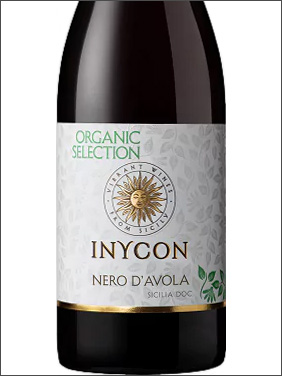 фото Inycon Organic Selection Nero d’Avola Sicilia DOC Иникон Органик Селекшн Неро д'Авола Сицилия Италия вино красное