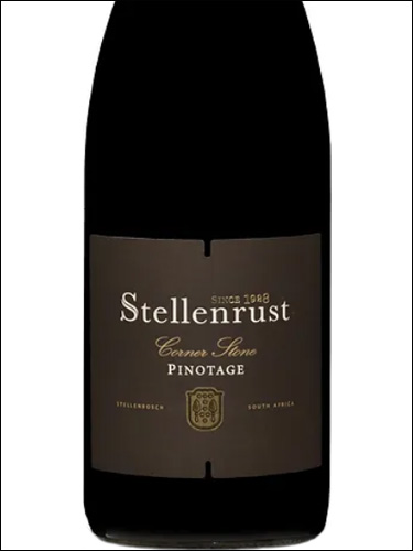 фото Stellenrust Corner Stone Pinotage Стелленрюст Корнер Cтоун Пинотаж ЮАР вино красное