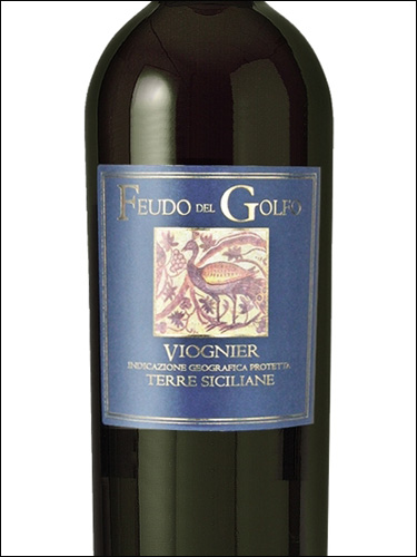 фото Feudo del Golfo Viognier Terre Siciliane IGP Феудо дель Гольфо Вионье Терре Сичилиане Италия вино белое