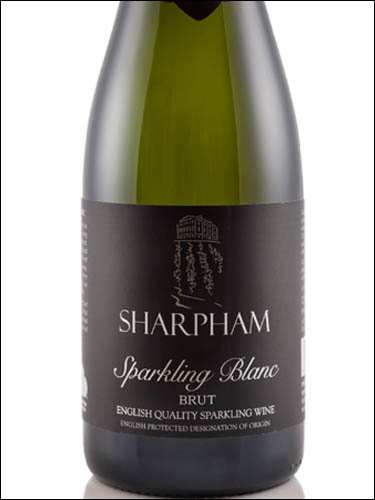 фото Sharpham Sparkling Blanc Brut Шарпхэм Спарклинг Блан Брют Великобритания вино белое