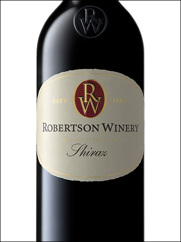 фото Robertson Winery Shiraz Robertson WO Робертсон Вайнери Шираз ЮАР вино красное