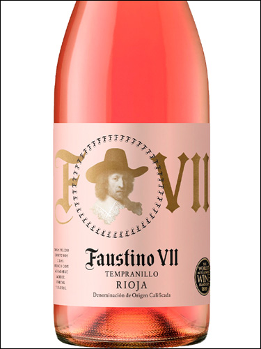 фото вино Faustino VII Tempranillo Rosado Rioja DOCa 