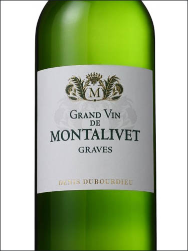 фото Chateau Montalivet Blanc Sec Graves AOC Шато Монталиве Блан Сек Грав Франция вино белое
