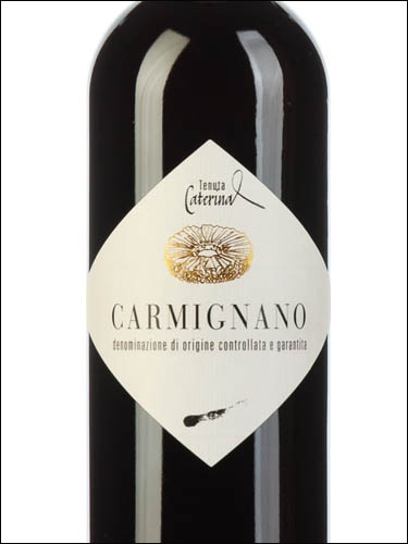 фото Tenuta Caterina Carmignano DOCG Тенута Катерина Карминьяно Италия вино красное