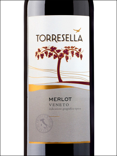 фото Torresella Merlot Veneto IGP Торреселла Мерло Венето Италия вино красное