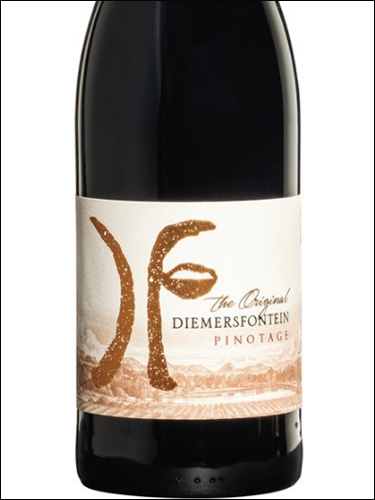 фото Diemersfontein The Original Pinotage Димерсфонтейн Ориджинл Пинотаж ЮАР вино красное
