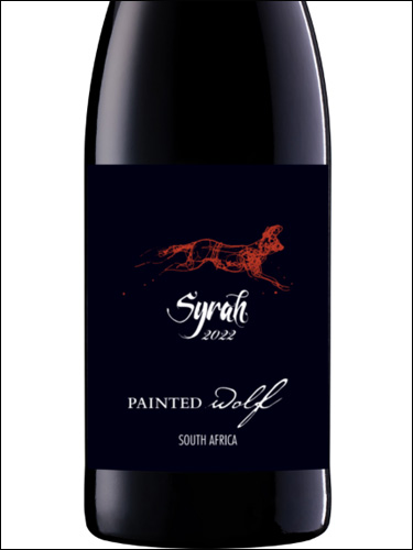 фото Painted Wolf Walker Bay Syrah Пэйнтед Вулф Уокер Бэй Сира ЮАР вино красное