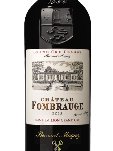 фото Chateau Fombrauge Grand Cru Classe Saint-Emilion Grand Cru AOC Шато Фомброж Сент-Эмильон Гран Крю Франция вино красное