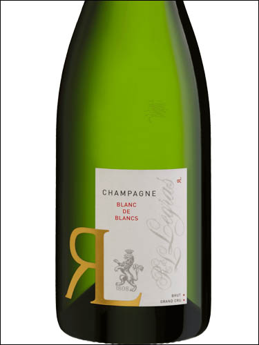 фото Champagne R&L Legras Blanc de Blancs Grand Cru Brut Шампань Р&Л Легра Блан де Блан Гран Крю Брют Франция вино белое