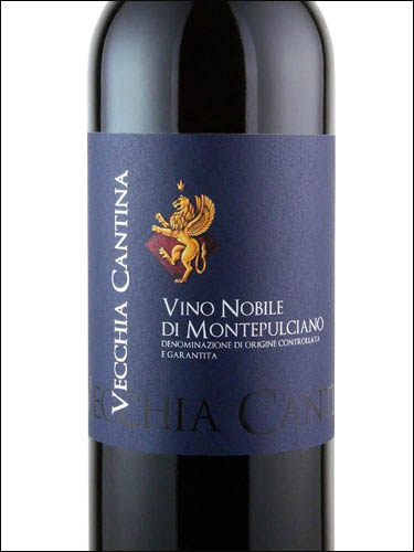 фото Vecchia Cantina Vino Nobile di Montepulciano DOCG Веккья Кантина Вино Нобиле ди Монтепульчано Италия вино красное