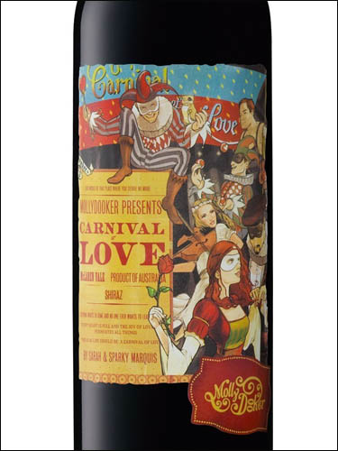 фото Mollydooker Carnival of love Shiraz Моллидукер Карнивал оф Лав Шираз Австралия вино красное