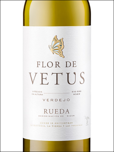 фото вино Flor de Vetus Verdejo Rueda DO 