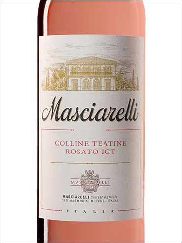 фото Masciarelli Colline Teatine Rosato IGT Машарелли Коллине Театине Розато Италия вино розовое