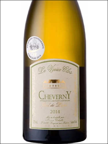 фото Domaine du Salvard Le Vieux Clos Cheverny Blanc AOC Домен дю Сальвар Ле Вье Кло Шеверни Блан Франция вино белое