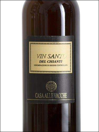 фото Casa alle Vacche Vin Santo del Chianti DOC Каза алле Вакке Вин Санто дель Кьянти Италия вино белое