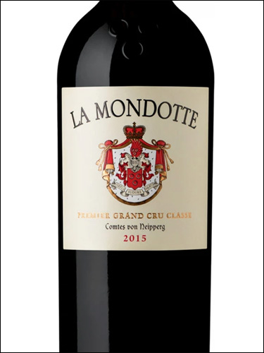 фото La Mondotte Premier Grand Cru Classe "B" Saint-Emilion Grand Cru AOC Ля Мондот Сент-Эмильон Гран Крю Франция вино красное