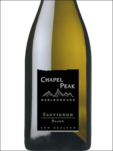 фото Chapel Peak Sauvignon Blanc Marlborough Чейпл Пик Совиньон Блан Мальборо Новая Зеландия вино белое