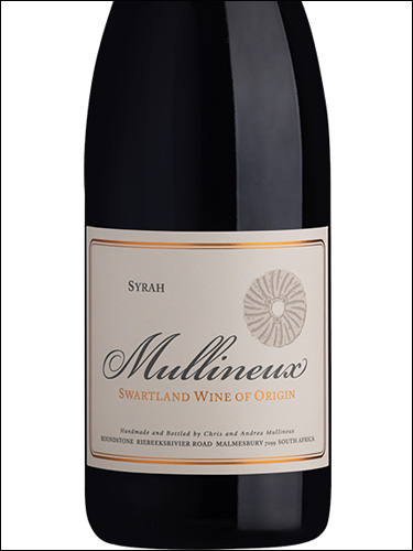фото Mullineux Syrah Мёлинью Сира ЮАР вино красное