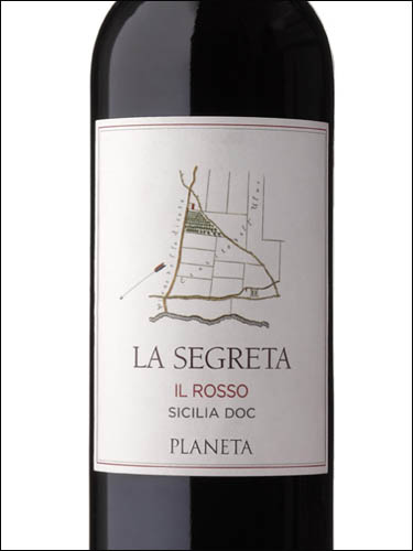 фото Planeta La Segreta Il Rosso Sicilia DOC Планета Ла Сегрета Иль Россо Сицилия Италия вино красное