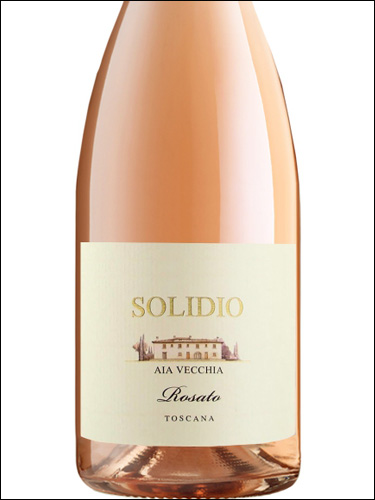 фото Aia Vecchia Solidio Toscana Rosato IGT Ая Веккья Солидио Тоскана Розато Италия вино розовое