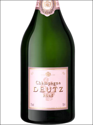 фото Champagne Deutz Brut Rose Шампанское Дейц Брют Розе Франция вино розовое