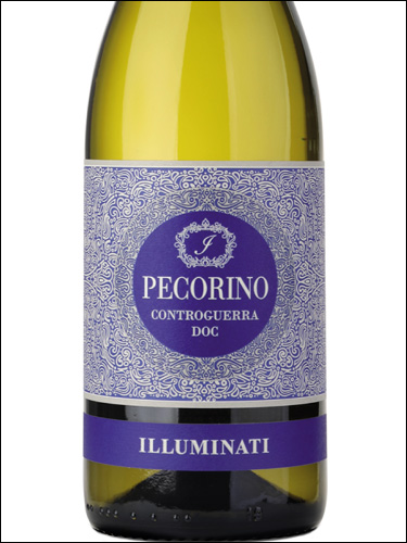фото Illuminati Pecorino Controguerra DOC Иллюминати Пекорино Контрогуэрра Италия вино белое